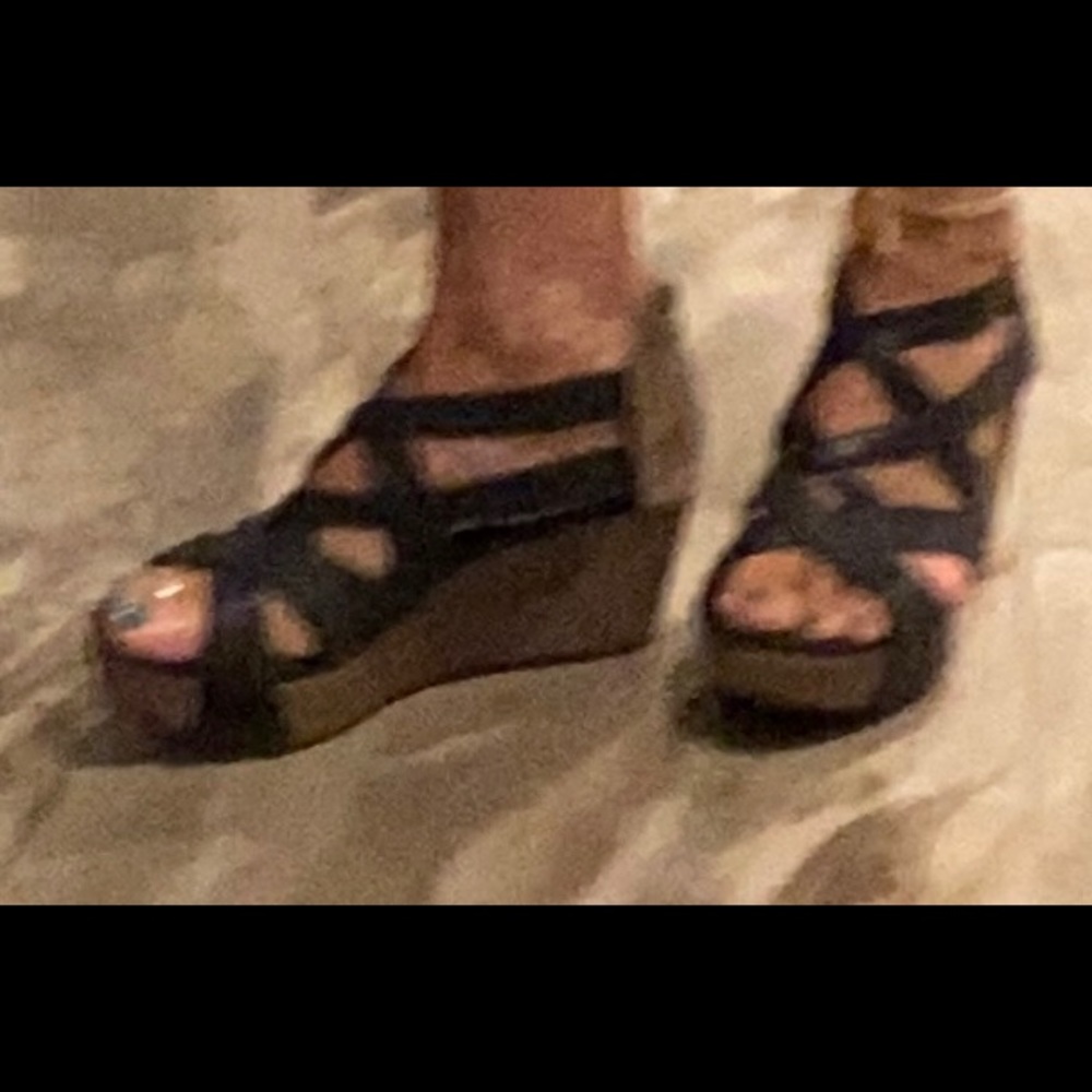 Chocolate Blu Watt Wedge Sandal